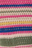 Multi Stripe Crochet Shorts
