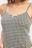 Gingham Tank Top