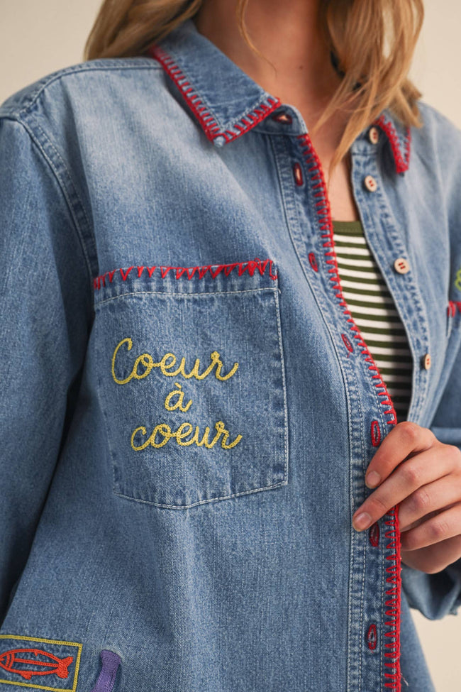 The Summertime Button Up