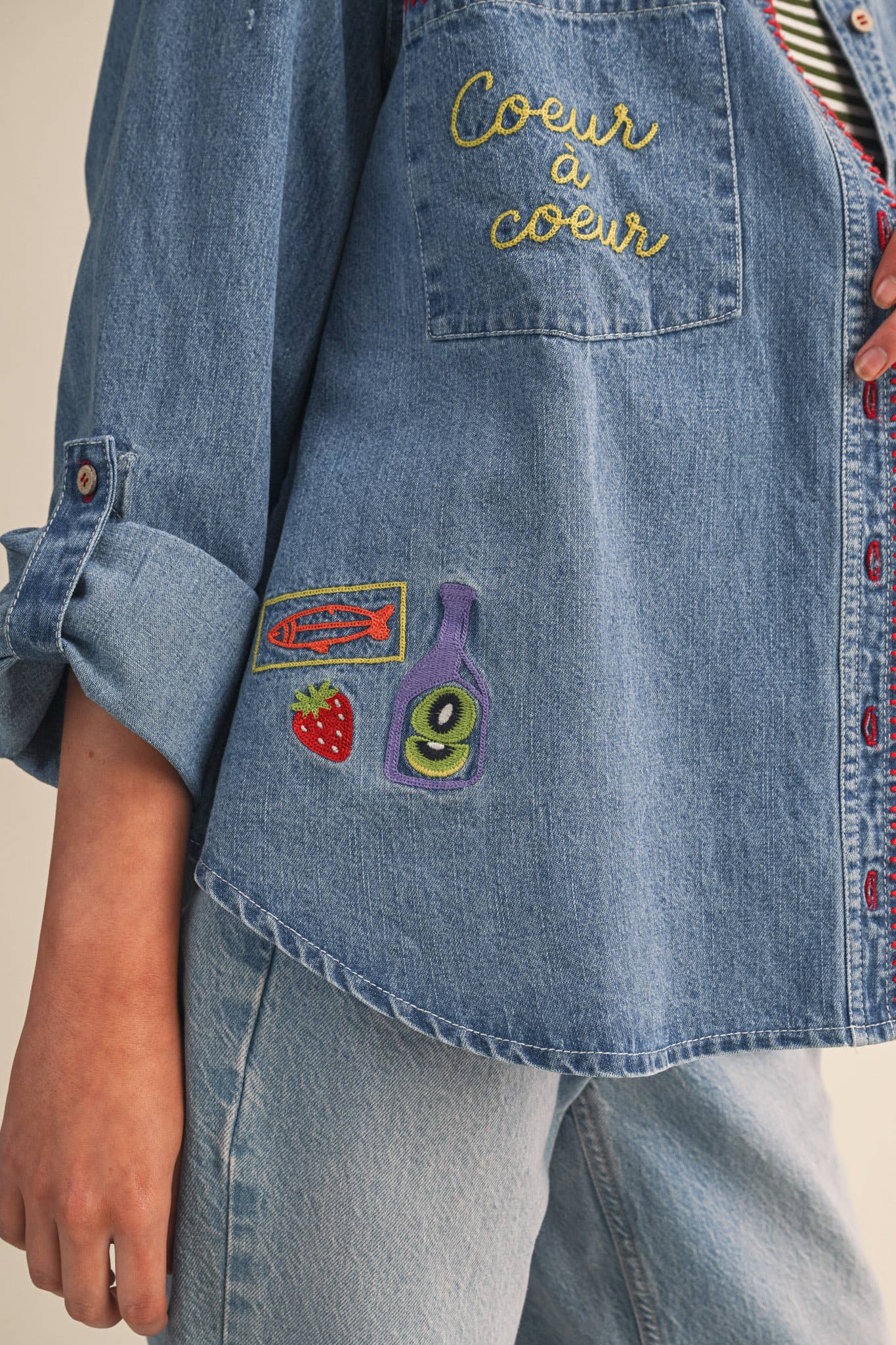 The Summertime Button Up