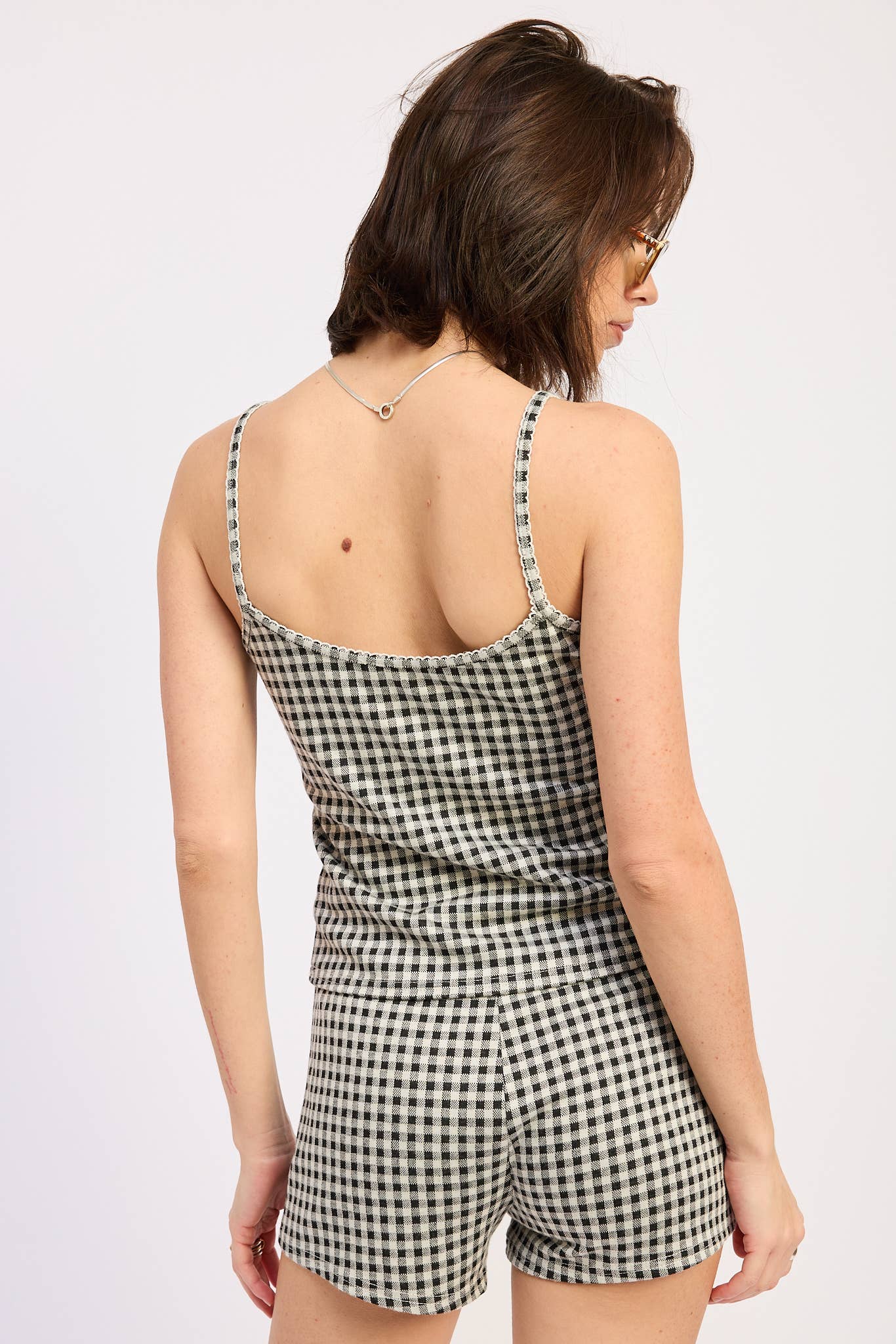 Gingham Tank Top